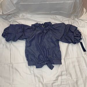 Habitual blue stripe top